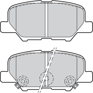 302152 Bremsbelagsatz, Scheibenbremse ESSENTIAL