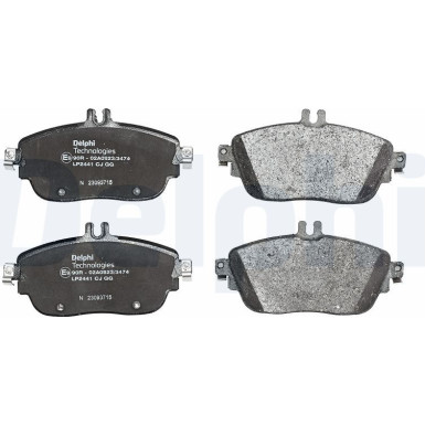 LP2441 Bremsbelagsatz, Scheibenbremse