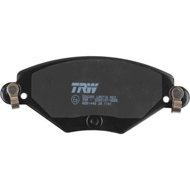 TRW | Bremsbelagsatz, Scheibenbremse | GDB1448
