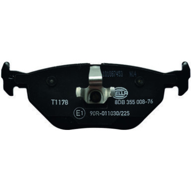 Hella | Bremsbelagsatz, Scheibenbremse | 8DB 355 008-761