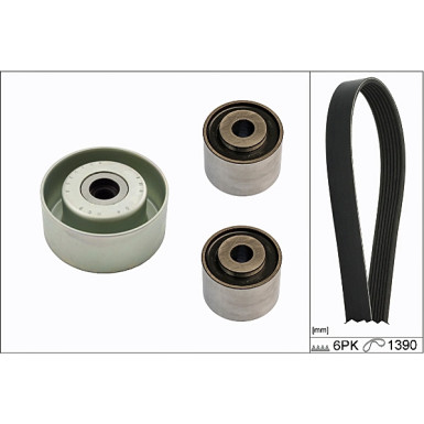 529 0157 10 Keilrippenriemensatz