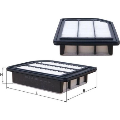LX 3901 Luftfilter LX 3901 Luftfilter