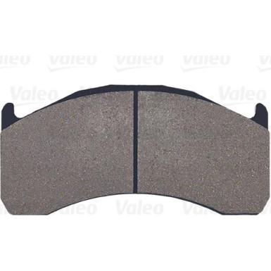 Valeo | Bremsbelagsatz, Scheibenbremse | 882270