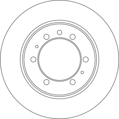 TRW Bremsscheibe DF4814