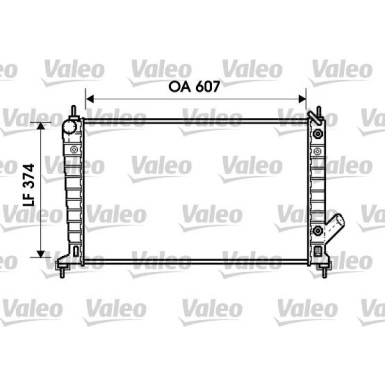 734830 Kühler, Motorkühlung