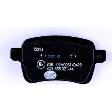 Hella | Bremsbelagsatz, Scheibenbremse | 8DB 355 021-441