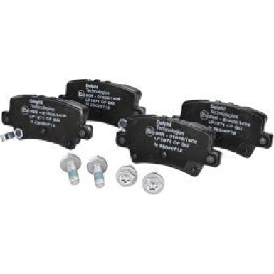 Delphi Bremsbelagsatz, Scheibenbremse LP1971