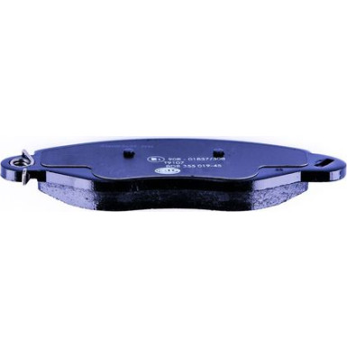 Hella | Bremsbelagsatz, Scheibenbremse | 8DB 355 019-451