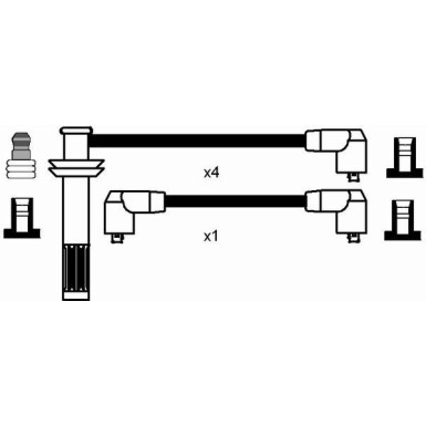 8202 Zündleitungssatz