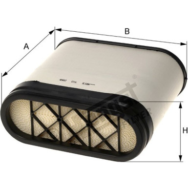 Hengst Filter | Luftfilter | E711L