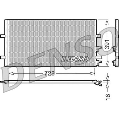 DCN10017 Kondensator, Klimaanlage