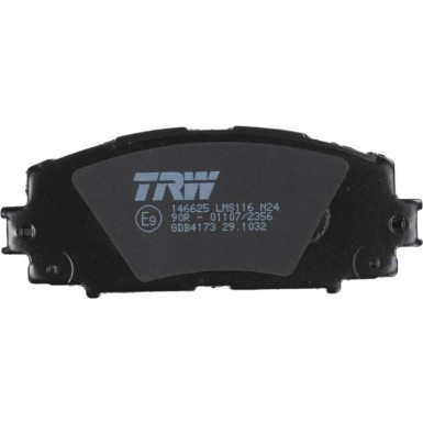 TRW Bremsbelagsatz, Scheibenbremse COTEC GDB4173