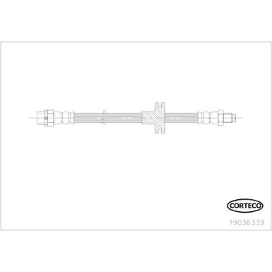 19036339 Bremsschlauch