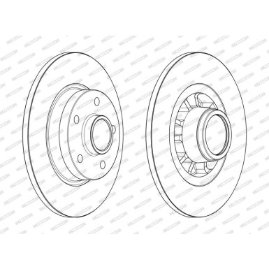 DDF2602-1 Bremsscheibe PREMIER