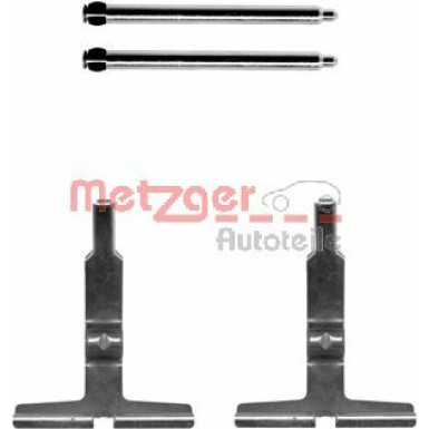 109-1661 Zubehörsatz, Scheibenbremsbelag