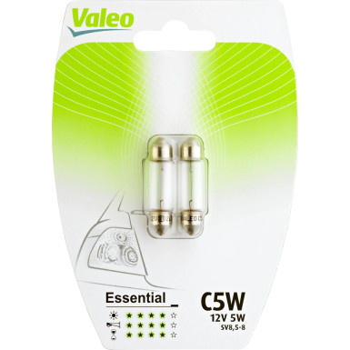Valeo | Glühlampe, Einstiegleuchte | 032124