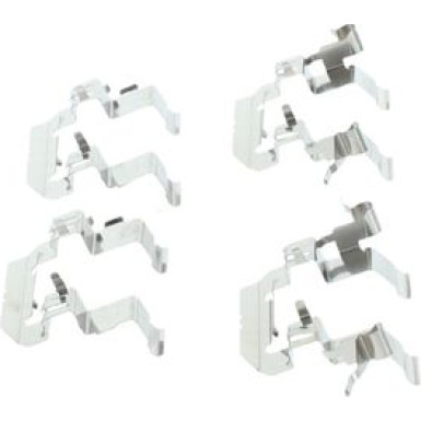 BOSCH Zubehörsatz, Scheibenbremsbelag 1 987 474 708