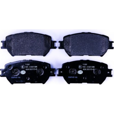 8DB 355 010-431 Bremsbelagsatz, Scheibenbremse