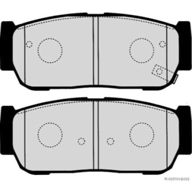 J3610403 Bremsbelagsatz, Scheibenbremse