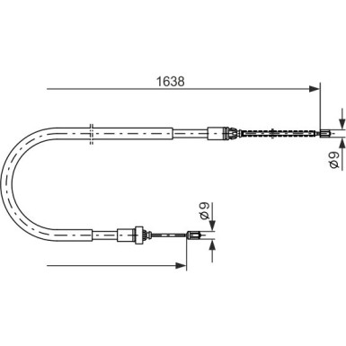 1 987 477 586 Seilzug, Feststellbremse