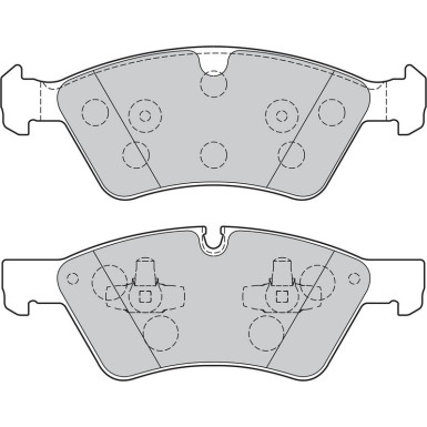 301107 Bremsbelagsatz, Scheibenbremse ESSENTIAL