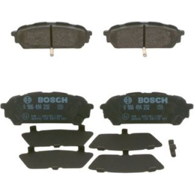 0 986 494 232 Bremsbelagsatz, Scheibenbremse