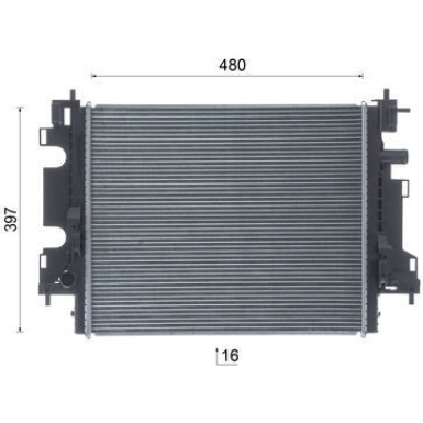 Mahle | Kühler, Motorkühlung | CR 2232 000S