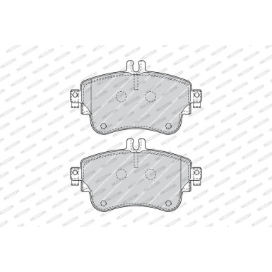 Ferodo Bremsbelagsatz, Scheibenbremse FUSE+ Technology FDB4428