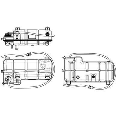 454046 Ausgleichsbehälter, Kühlmittel EASY FIT