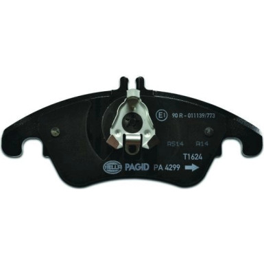 Hella Pagid | Bremsbelagsatz, Scheibenbremse | 8DB 355 012-621