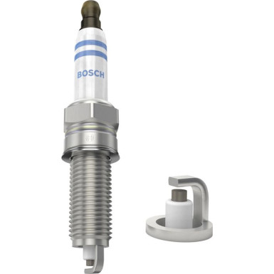 4x BOSCH Zündkerze 0 242 135 528 Nickel