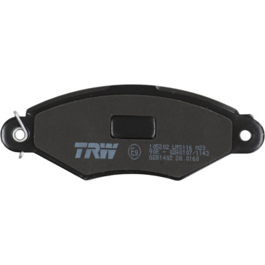 GDB1402 Bremsbelagsatz, Scheibenbremse COTEC