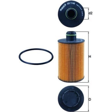 OX 1145D Ölfilter