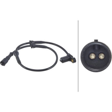 Hella | Sensor, Raddrehzahl | 6PU 010 039-971