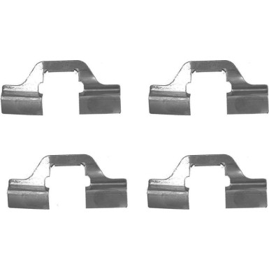 1 987 474 721 Zubehörsatz, Scheibenbremsbelag