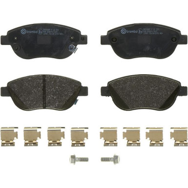 Brembo Bremsbelagsatz, Scheibenbremse PRIME LINE P 23 153