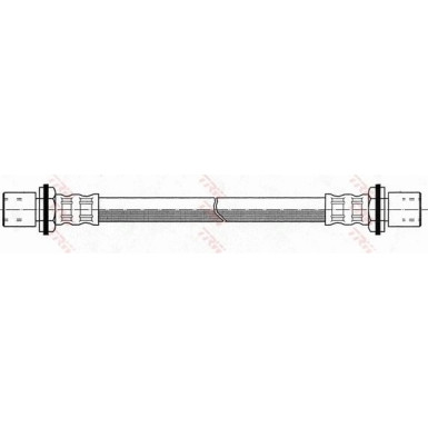TRW | Bremsschlauch | PHA205