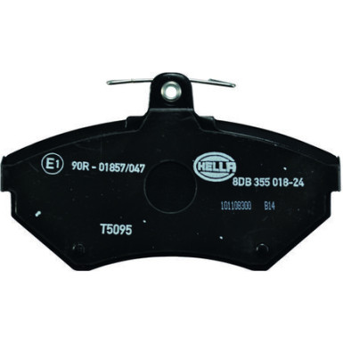 Hella | Bremsbelagsatz, Scheibenbremse | 8DB 355 018-241