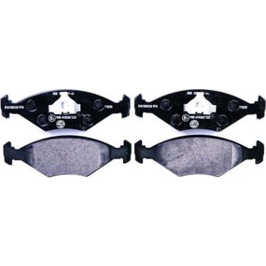 Hella | Bremsbelagsatz, Scheibenbremse | 8DB 355 007-441