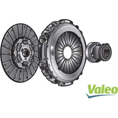 Valeo 827293 Kupplungssatz REMANUFACTURED KIT3P