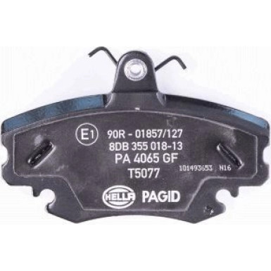 Hella Pagid | Bremsbelagsatz, Scheibenbremse | 8DB 355 018-131