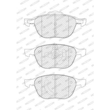 Ferodo Bremsbelagsatz, Scheibenbremse PREMIER ECO FRICTION FDB4319