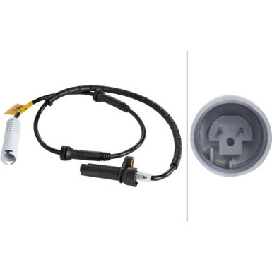 Hella | Sensor, Raddrehzahl | 6PU 009 106-721