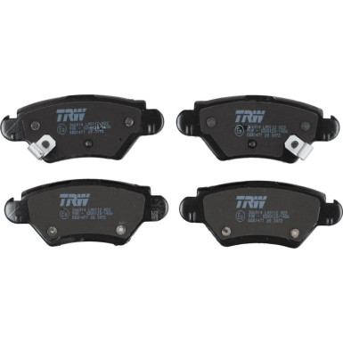 TRW Bremsbelagsatz, Scheibenbremse COTEC GDB1471