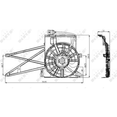 47013 Lüfter, Motorkühlung