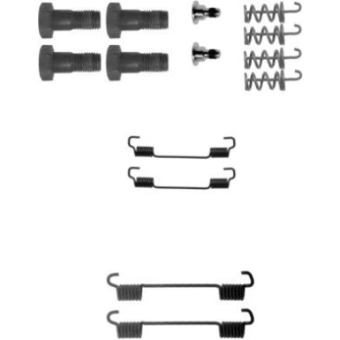 97034500 Zubehörsatz, Feststellbremsbacken