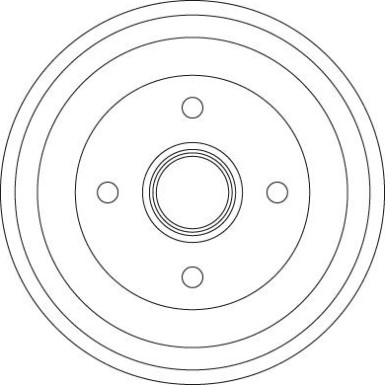 DB4308MR Bremstrommel