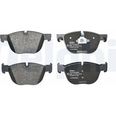 LP2090 Bremsbelagsatz, Scheibenbremse