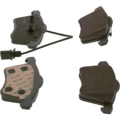 0 986 424 780 Bremsbelagsatz, Scheibenbremse