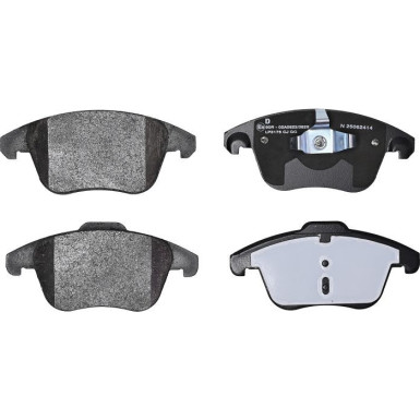 Delphi | Bremsbelagsatz, Scheibenbremse | LP3175